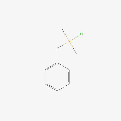 Benzylchlorodimethylsilane (CAS: 1833-31-4) - Chemical Structure and Molecular Formula 