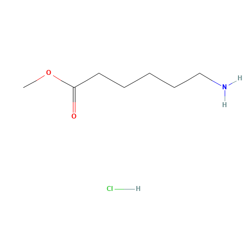 METHYL 6-AMINOCAPROATE HYDROCHLORIDE (CAS: 1926-80-3) - Chemical Structure and Molecular Formula 