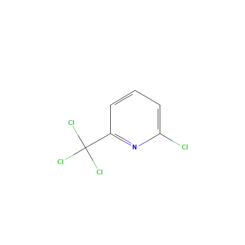 Nitrapyrin (CAS: 1929-82-4) - Chemical Structure and Molecular Formula 
