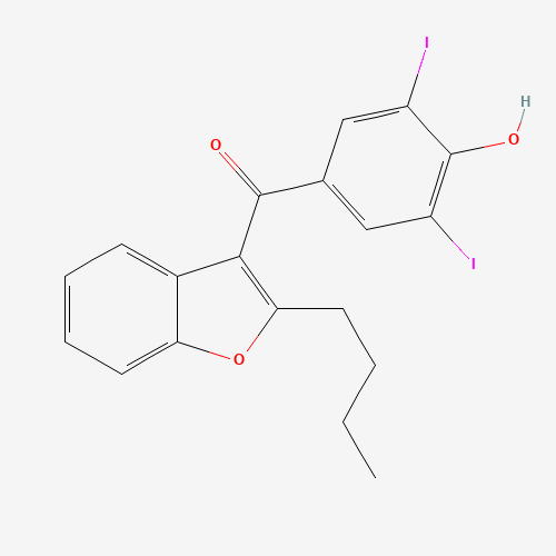 2-Butyl-3-(3,5-Diiodo-4-hydroxy benzoyl) benzofuran (CAS: 1951-26-4) - Related Chemical Product