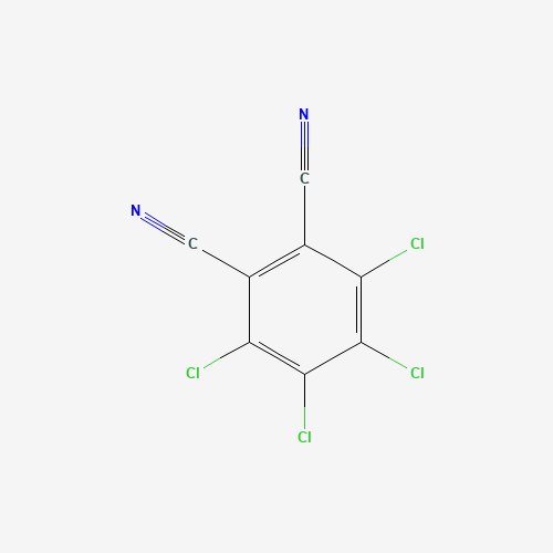 3,4,5,6-Tetrachlorophthalonitrile (CAS: 1953-99-7) - Chemical Structure and Molecular Formula 