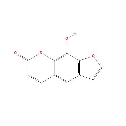 XANTHOTOXOL (CAS: 2009-24-7) - Chemical Structure and Molecular Formula 