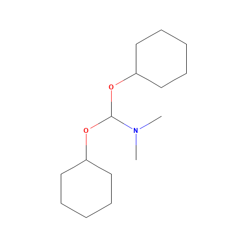 N,N-DIMETHYLFORMAMIDE DICYCLOHEXYL ACETAL (CAS: 2016-05-9) - Related Chemical Product