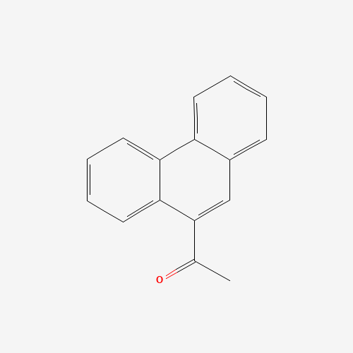 9-ACETYLPHENANTHRENE (CAS: 2039-77-2) - Chemical Structure and Molecular Formula 