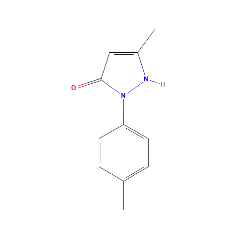 3-METHYL-1-(4-METHYLPHENYL)-1H-PYRAZOL-5-OL (CAS: 2046-03-9) - Related Chemical Product