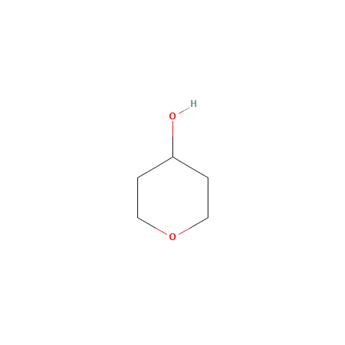 Tetrahydro-4-pyranol (CAS: 2081-44-9) - Chemical Structure and Molecular Formula 