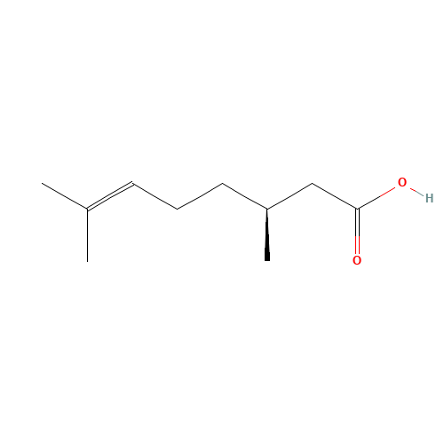 (S)-(-)-3,7-DIMETHYL-6-OCTENOIC ACID (CAS: 2111-53-7) - Related Chemical Product