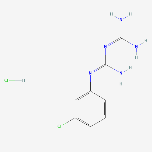 1-(3-CHLOROPHENYL)BIGUANIDE HYDROCHLORIDE (CAS: 2113-05-5) - Related Chemical Product