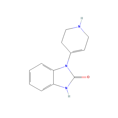 1,3-DIHYDRO-1-(1,2,3,6-TETRAHYDRO-4-PYRIDINYL)-2H-BENZIMIDAZOLE-2-ONE (CAS: 2147-83-3) - Related Chemical Product