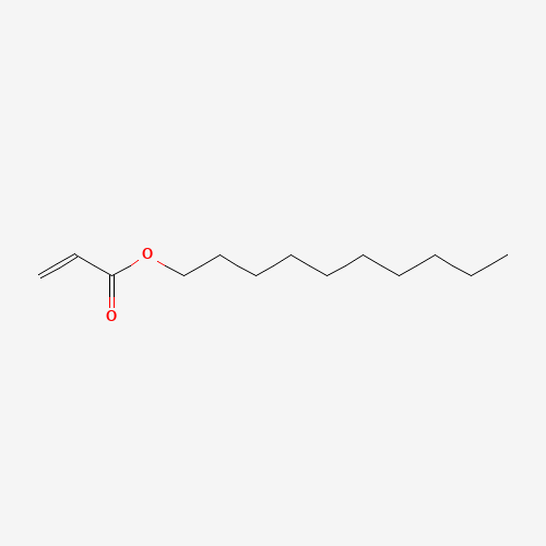 DECYL ACRYLATE (CAS: 2156-96-9) - Chemical Structure and Molecular Formula 