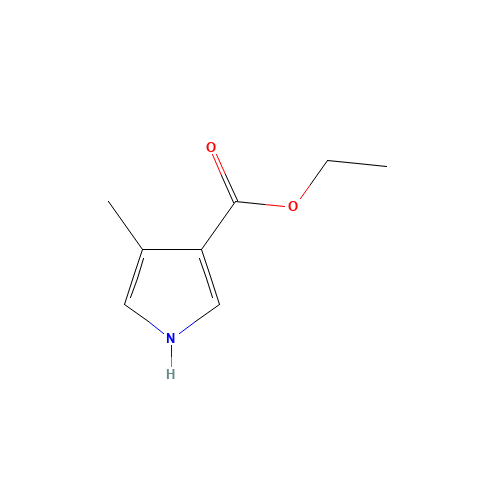 ETHYL 4-METHYLPYRROLE-3-CARBOXYLATE (CAS: 2199-49-7) - Related Chemical Product