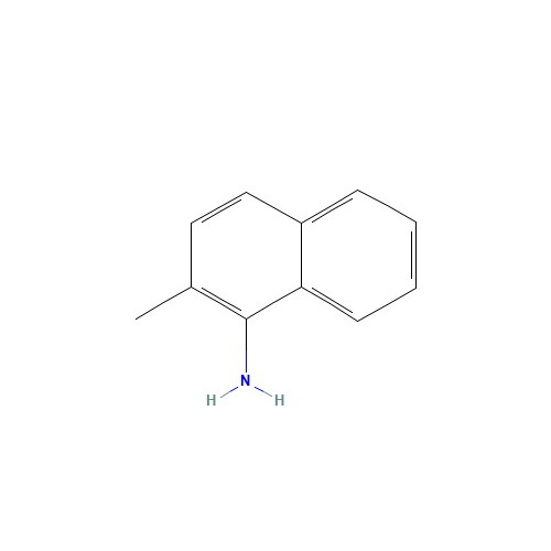1-AMINO-2-METHYLNAPHTHALENE (CAS: 2246-44-8) - Chemical Structure and Molecular Formula 
