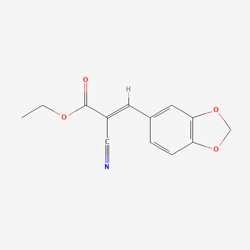 ETHYL 3-(1,3-BENZODIOXOL-5-YL)-2-CYANOACRYLATE (CAS: 2286-56-8) - Related Chemical Product