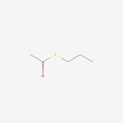 S-N-PROPYL THIOACETATE (CAS: 2307-10-0) - Chemical Structure and Molecular Formula 