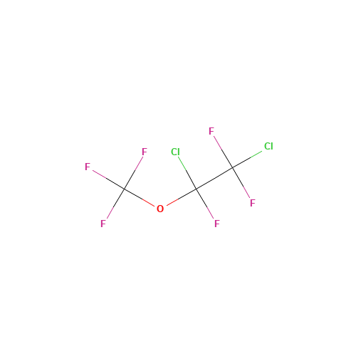 1,2-DICHLOROTRIFLUOROETHYL TRIFLUOROMETHYL ETHER (CAS: 2356-53-8) - Related Chemical Product