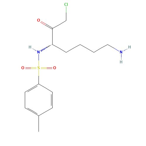 TLCK (CAS: 2364-87-6) - Chemical Structure and Molecular Formula 