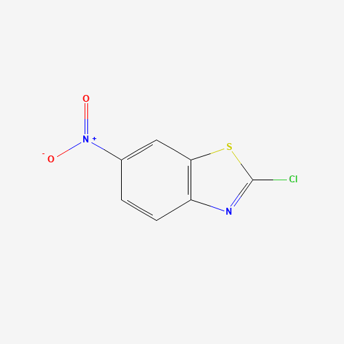 2-Chloro-6-nitrobenzothiazole (CAS: 2407-11-6) - Chemical Structure and Molecular Formula 