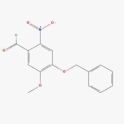 4-(BENZYLOXY)-5-METHOXY-2-NITROBENZALDEHYDE (CAS: 2426-84-8) - Related Chemical Product