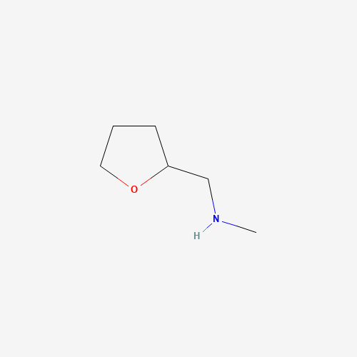 N-METHYLTETRAHYDROFURFURYLAMINE (CAS: 2439-57-8) - Chemical Structure and Molecular Formula 
