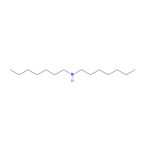 DIHEPTYLAMINE (CAS: 2470-68-0) - Chemical Structure and Molecular Formula 