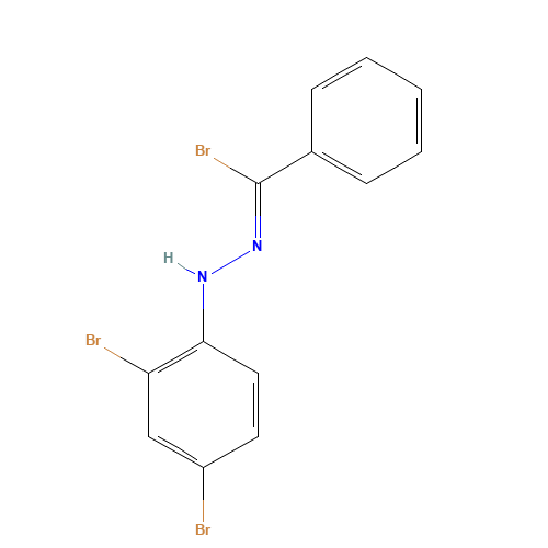 1-[BROMO(PHENYL)METHYLENE]-2-(2,4-DIBROMOPHENYL)-HYDRAZINE (CAS: 2516-46-3) - Related Chemical Product