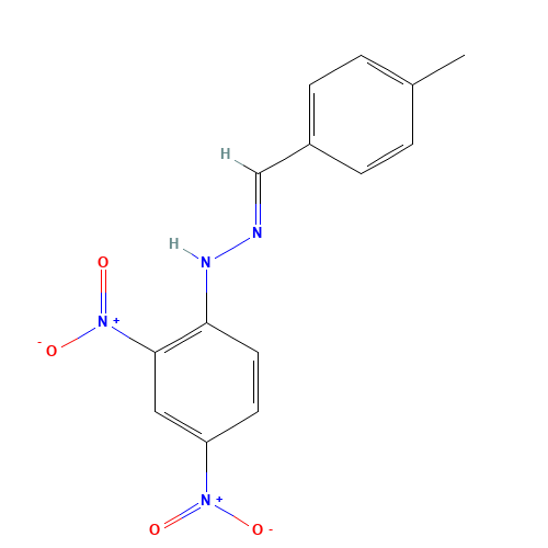 P-TOLUALDEHYDE 2,4-DINITROPHENYLHYDRAZONE (CAS: 2571-00-8) - Related Chemical Product