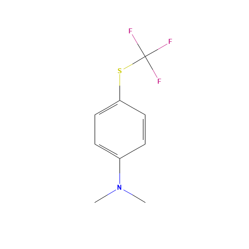 N,N-DIMETHYL-4-(TRIFLUOROMETHYLTHIO)-ANILINE (CAS: 2677-71-6) - Related Chemical Product