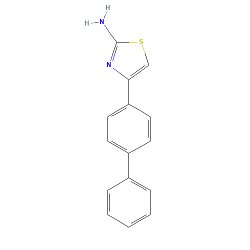 4-BIPHENYL-4-YL-THIAZOL-2-YLAMINE (CAS: 2834-79-9) - Related Chemical Product