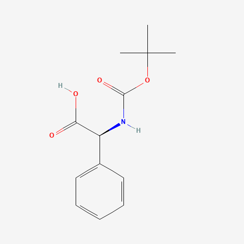 BOC-D-PHG-OH (CAS: 2900-27-8) - Related Chemical Product