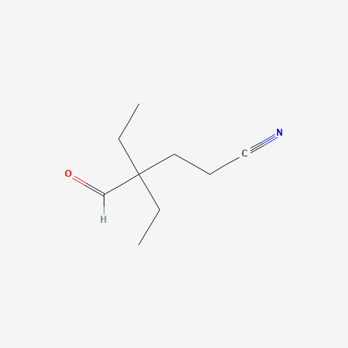 4-ETHYL-4-FORMYLHEXANENITRILE (CAS: 2938-69-4) - Related Chemical Product