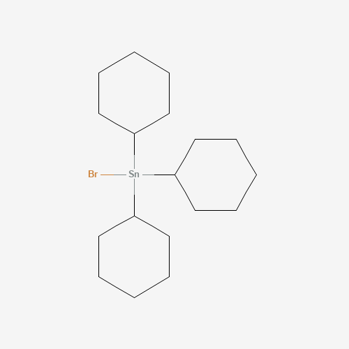 TRICYCLOHEXYLTIN BROMIDE (CAS: 3023-92-5) - Chemical Structure and Molecular Formula 