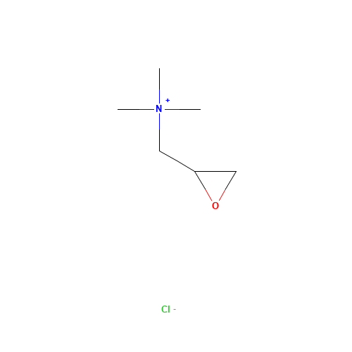 2,3-Epoxypropyltrimethylammonium chloride (CAS: 3033-77-0) - Related Chemical Product