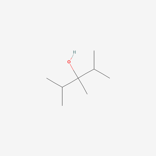 2,3,4-TRIMETHYL-3-PENTANOL (CAS: 3054-92-0) - Chemical Structure and Molecular Formula 