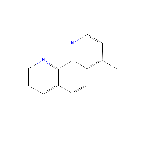 4,7-Dimethyl-1,10-phenanthroline (CAS: 3248-05-3) - Chemical Structure and Molecular Formula 