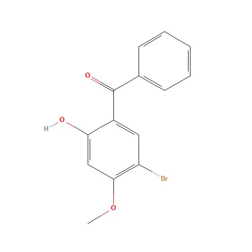 5-BROMO-2-HYDROXY-4-METHOXYBENZOPHENONE (CAS: 3286-93-9) - Related Chemical Product