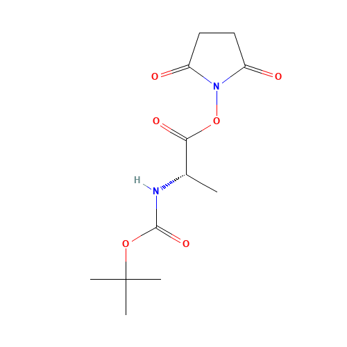 Succinimido (S)-2-[(tert-butoxycarbonyl)amino]propionate (CAS: 3392-05-0) - Related Chemical Product