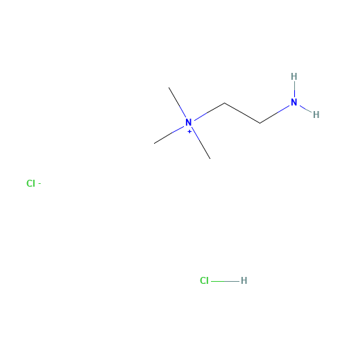 (2-AMINOETHYL)TRIMETHYLAMMONIUM CHLORIDE HYDROCHLORIDE (CAS: 3399-67-5) - Related Chemical Product