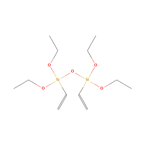 1,3-DIVINYLTETRAETHOXYDISILOXANE (CAS: 3682-26-6) - Related Chemical Product