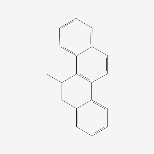 5-METHYLCHRYSENE (CAS: 3697-24-3) - Chemical Structure and Molecular Formula 