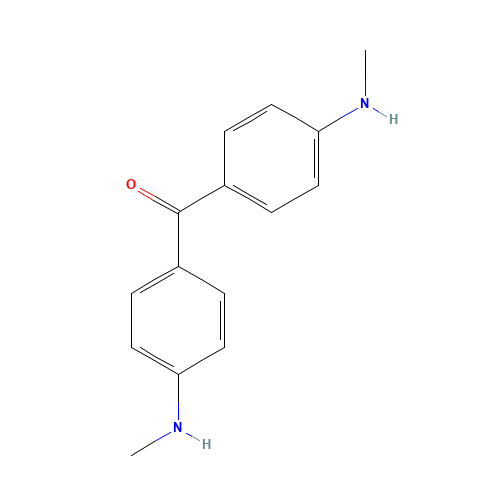 4,4'-BIS(METHYLAMINO)BENZOPHENONE (CAS: 3708-39-2) - Related Chemical Product