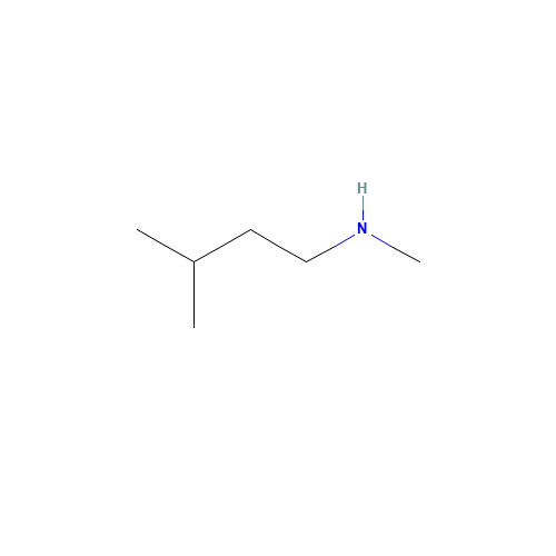 METHYL ISOAMYLAMINE (CAS: 4104-44-3) - Chemical Structure and Molecular Formula 
