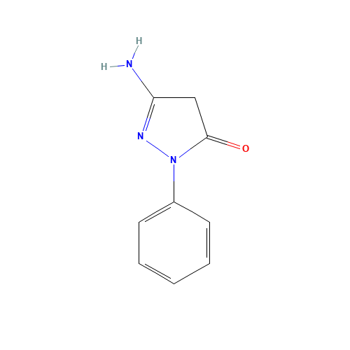3-AMINO-1-PHENYL-2-PYRAZOLIN-5-ONE (CAS: 4149-06-8) - Related Chemical Product