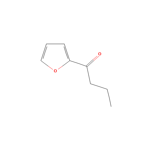 1-(2-FURYL)BUTAN-1-ONE (CAS: 4208-57-5) - Chemical Structure and Molecular Formula 