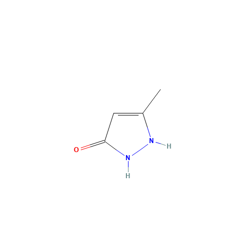 3-Methyl-3-pyrazolin-5-one (CAS: 4344-87-0) - Related Chemical Product