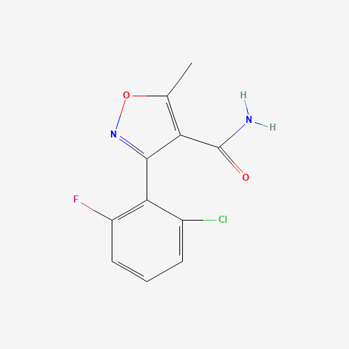 3-(2-CHLORO-6-FLUOROPHENYL)-5-METHYLISOXAZOLE-4-CARBOXAMIDE (CAS: 4415-11-6) - Related Chemical Product