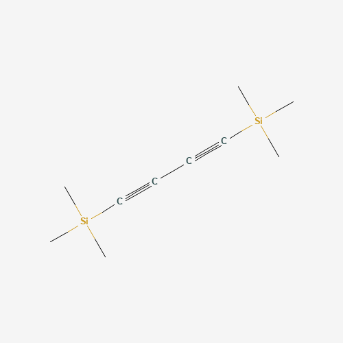 1,4-BIS(TRIMETHYLSILYL)-1,3-BUTADIYNE (CAS: 4526-07-2) - Chemical Structure and Molecular Formula 