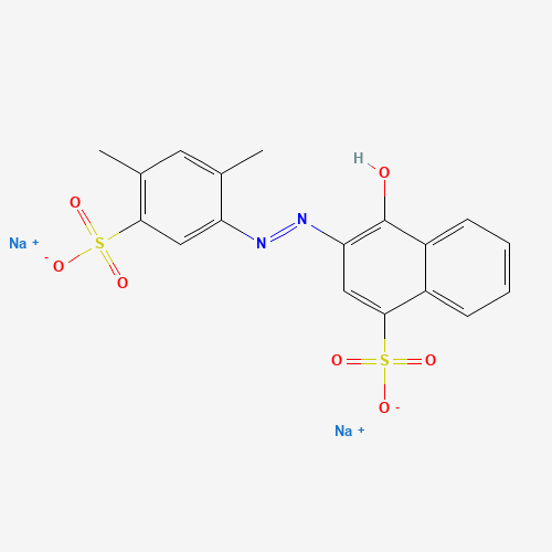 PONCEAU SX (CAS: 4548-53-2) - Chemical Structure and Molecular Formula 