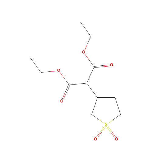 DIETHYL (1,1-DIOXIDOTETRAHYDROTHIEN-3-YL)MALONATE (CAS: 4785-62-0) - Related Chemical Product