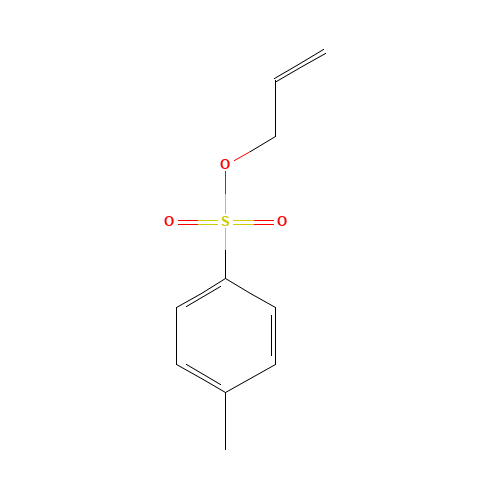 ALLYL TOLUENE-4-SULFONATE (CAS: 4873-09-0) - Chemical Structure and Molecular Formula 