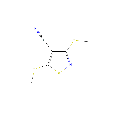 3,5-BIS(METHYLTHIO)ISOTHIAZOLE-4-CARBONITRILE (CAS: 4886-13-9) - Related Chemical Product